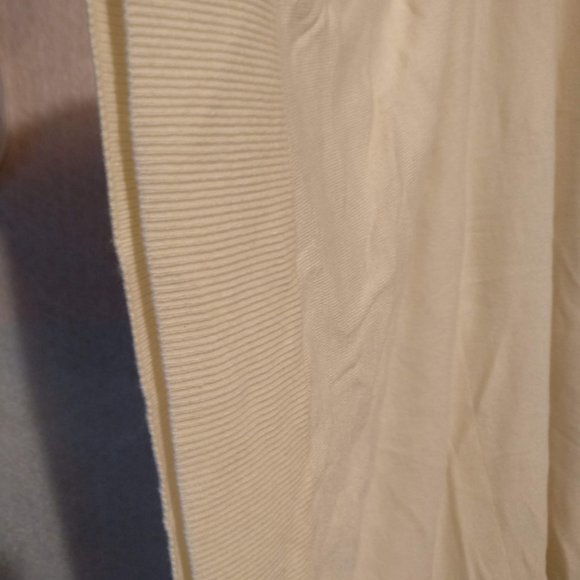 Designer MICHEAL KORS Cream CASHMERE+SILK Cape Pullover Sweater S - Picture 8 of 8